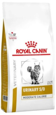 Royal Canin URINARY S/O MODERATE CALORIE (УРИНАРИ С/О МОДЕРЕЙТ КЭЛОРИ) корм сухой полнорационный диетический для взрослых кошек 7кг