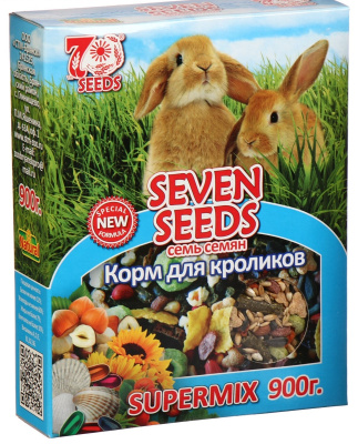 Seven Seeds Supermix Корм для кроликов 900 гр