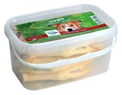 TiTBiT Лакомство для собак Нога баранья, банка 3.3 л, 580 г