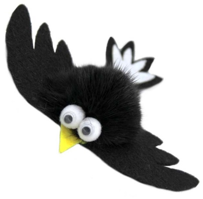 Игрушка GOSi "Ласточка Виктория" натуральная норка