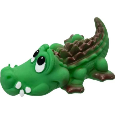 Игрушка для собак Зооник "Крокодильчик" 13,5 см