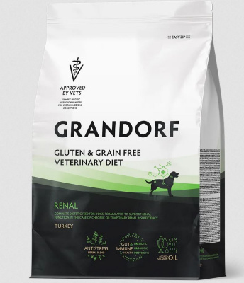 GRANDORF DOG сухой, Диета, Ренал 1кг