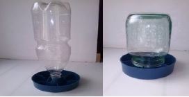 Кормушка/поилка под бутылку/банку (1ч)