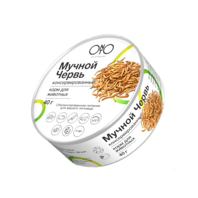 ONTO мучной червь консервированный 40г