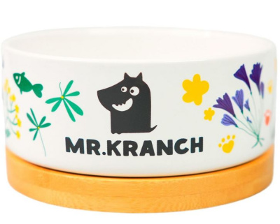 Миска Mr.Kranch Bamboo 340 мл Цветы Прованса керамическая на бамбуковой подставке васильковая  Миска Mr.Kranch Bamboo 340 мл Цветы Прованса керамическая на бамбуковой подставке васильковая  Миска Mr.Kranch Bamboo 340 мл Цветы Прованса керамическая на ба