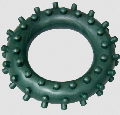 Игрушка для собак Зооник "Кольцо с шипами №1", 6 см ЗООНИК