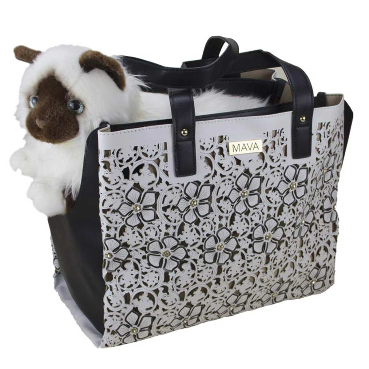 DOGMAN Сумка модельная "Париж" черная, 34 х 19 х 28 см