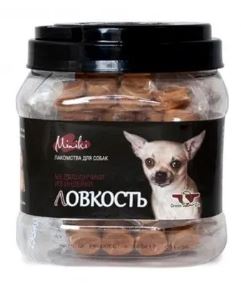 ГРИН КЬЮЗИН Лакомство для собак "Ловкость" МИНИКИ медальоны из индейки  360