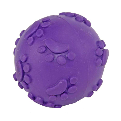 Игрушка для собак Dogman Мячик с лапками пищащий 6 см