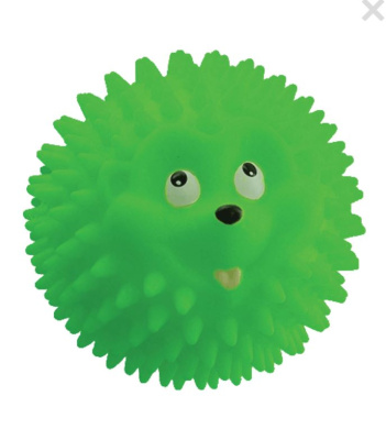 Игрушка для собак Зооник "Мяч - ежик №6" 6 см