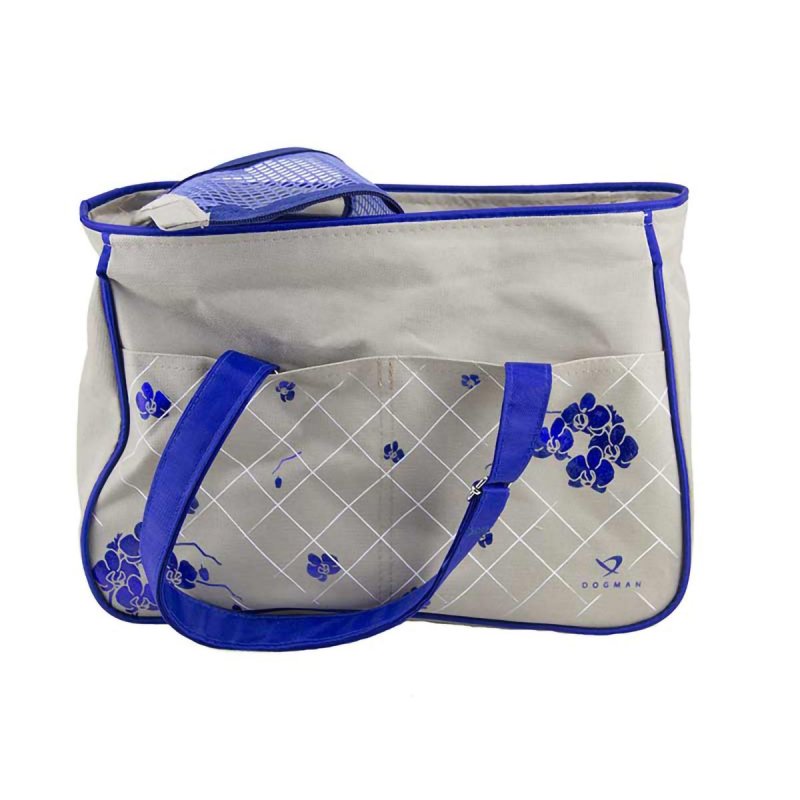 DOGMAN Сумка-переноска модельная АДЕЛЬ 18х23х35 см
