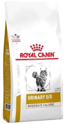 Royal Canin Сухой корм Urinary S/O Moderate Calorie Feline для кошек при мочекаменной болезни 1,5 кг