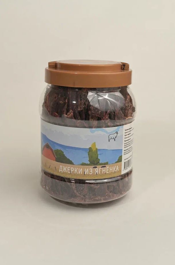 NORD FARM Лакомство для собак Джерки из ягненка - 600 гр