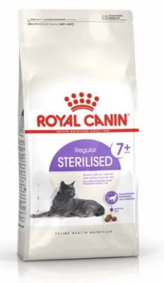 Royal Canin Сухой корм Sterilised 7+ для стерилизованных кошек (в возрасте от 7 до 12 лет) 0,4 кг