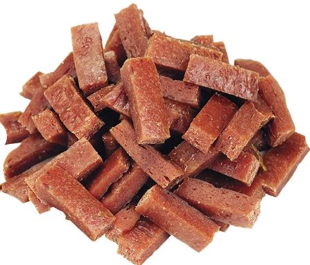 Лакомства для кошек "Деревенские Лакомства" ломтики ягненка нежные 45гр