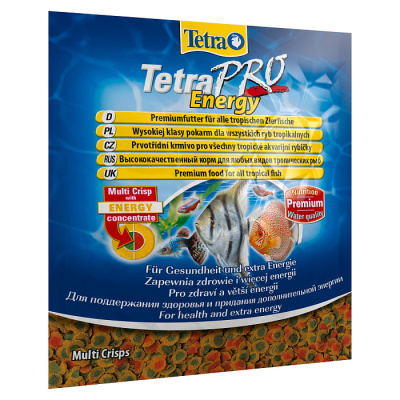 Tetra Pro Energy Crisps корм-чипсы для всех видов рыб для дополнительной энергии 12 гр