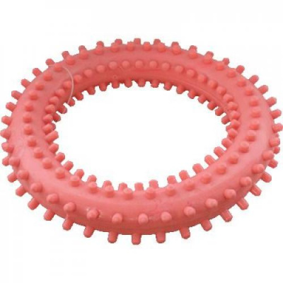 Игрушка для собак Зооник "Кольцо с шипами №5", 12 см ЗООНИК