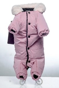 Зимний костюм Royal Pet "Розовый перламутр" для девочек M - 29*50*37
