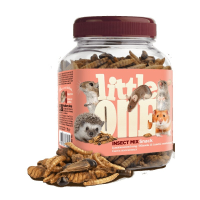 Little One   Лакомство для всеядных грызунов Смесь насекомых, 75 г