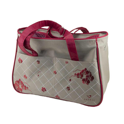 DOGMAN Сумка-переноска модельная АДЕЛЬ 18х23х35 см