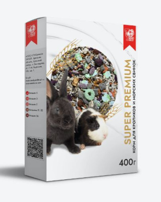 Seven Seeds SUPERPREMIUM Корм для кроликов и морских свинок 400 гр