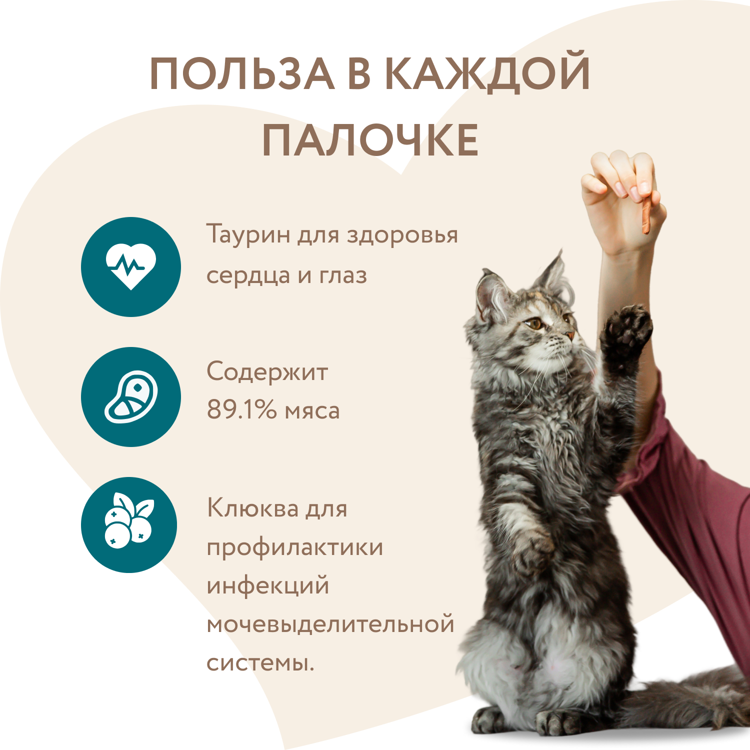 Лакомство Мнямс лакомые палочки для стерилизованных кошек из индейки и цыпленка 3х5 г