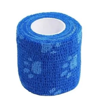 Бинт самофиксирующийся VETЗАБОТА с рисунком 5см*4,5м