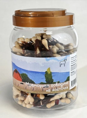 NORD FARM Мраморная говядина на кальциевой косточке, 800 г