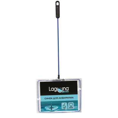 Сачок 0103LF, белый/синий, 106*130*430мм, Laguna