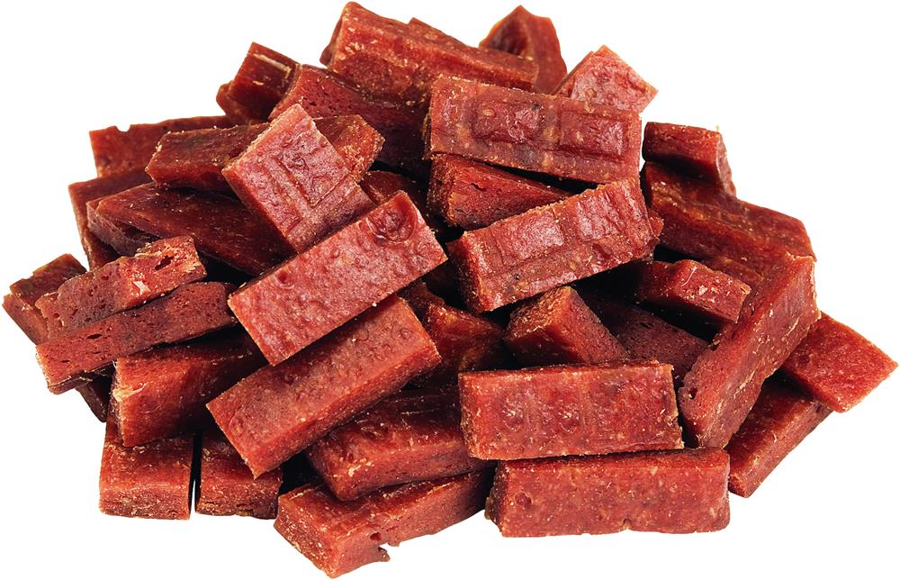 Лакомства для кошек "Деревенские Лакомства" нарезка из говядины 45гр