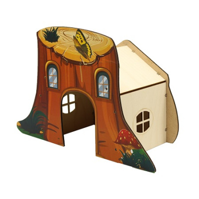 Домик GOSi Сказочный для грызуна "ПЕНЕК", размер М