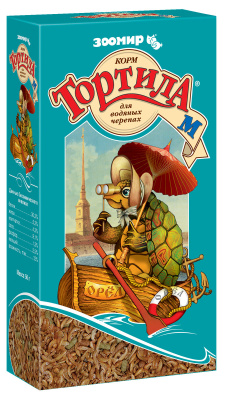 Зоомир Тортила-М 50 гр. д\водн. черепах ГАМАРУС
