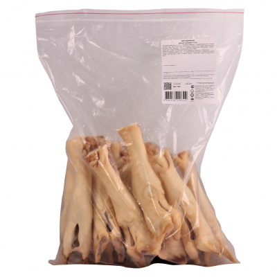 TiTBiT Лакомство для собак Нога баранья 12 шт, мягкая упаковка,   700г