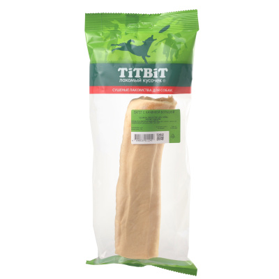 TITBIT Лакомство для собак Багет с начинкой большой, мягкая упаковка, 70 г