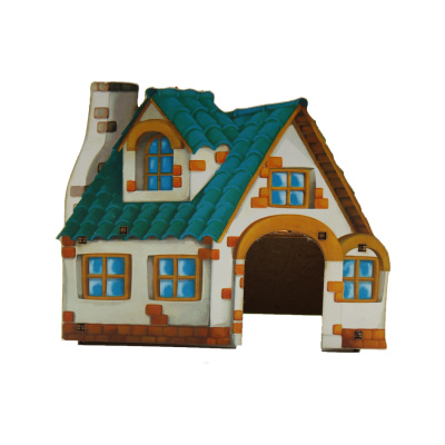 Домик GOSi Сказочный для грызуна "ИЗБУШКА", размер S