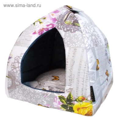 Домик "Вигвам" DOGMAN Большой (микс) 41х41х45 см