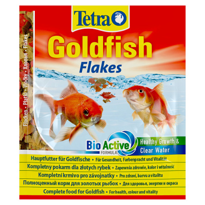Tetra Goldfish корм в хлопьях для всех видов золотых рыбок 12 гр