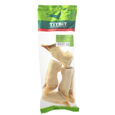Лакомство TiTBiT Копытце баранье XL для собак, 230 г