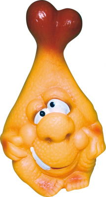 Игрушка с пищалкой ЗООНИК "Веселая ножка", 13 см