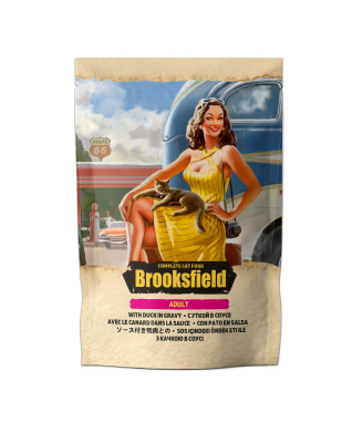 BROOKSFIELD ADULT CAT Влажный корм для взрослых кошек, утка в соусе 85 гр