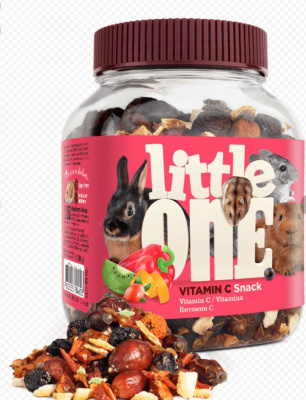 Little One   Лакомство для всех видов грызунов Витамин С банка 160г
