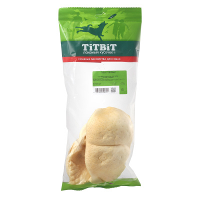 TITBIT Лакомство для собак Губы говяжьи, мягкая упаковка, 65 г
