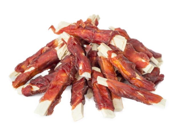 ГРИН КЬЮЗИН Лакомство для собак ИНТЕЛЛЕКТ утиное мясо на сурими 750 гр